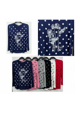 Bluzki damskie (XL-3XL) 8822