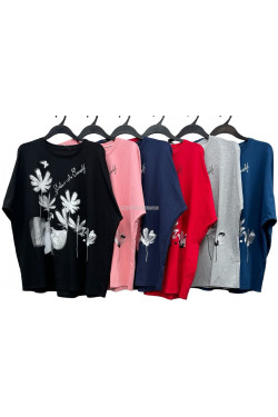 Bluzki damskie (2XL-5XL) 8875