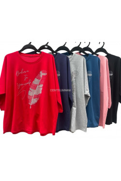 Bluzki damskie (2XL-5XL) 8876