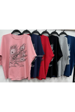 Bluzki damskie (2XL-5XL) 8883