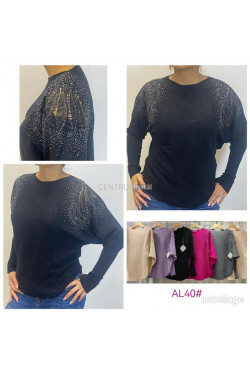 Sweter damski (L-2XL) AL40