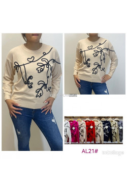 Sweter damski (L-2XL) AL21