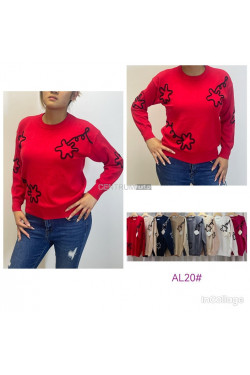 Sweter damski (L-2XL) AL20