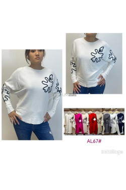Sweter damski (L-2XL) AL67