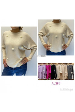 Sweter damski (L-2XL) AL39