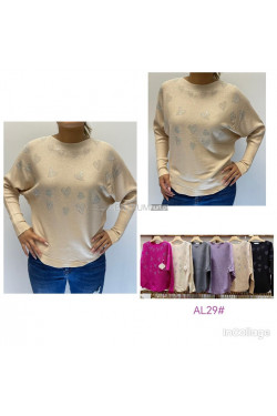 Sweter damski (L-2XL) AL29