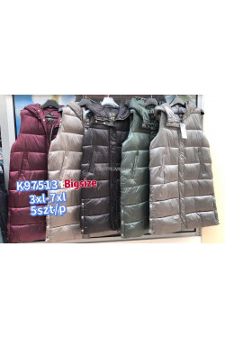 Kurtki kamizelki damskie (3XL-7XL) K97513