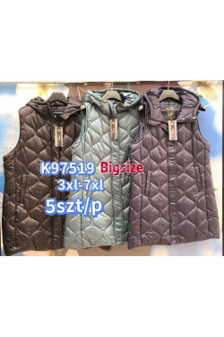 Kurtki kamizelki damskie (3XL-7XL) K97519