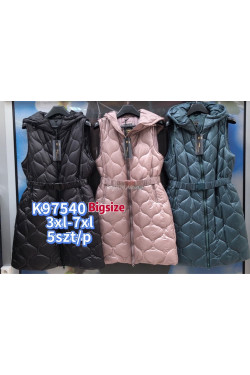 Kurtki kamizelki damskie (3XL-7XL) K97540