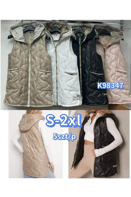 Kurtki kamizelki damskie (S-2XL) 1
