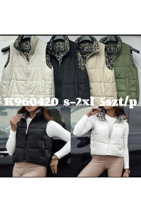 Kurtki kamizelki damskie (S-2XL) 1