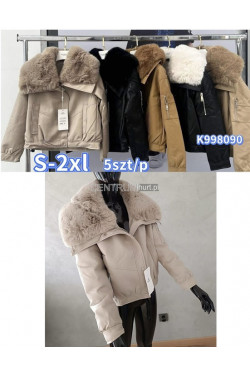 Kurtki damskie zamsowe (S-2XL) K998090