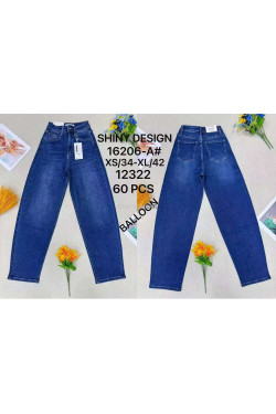 Jeansy damskie (34-42) 16206-A
