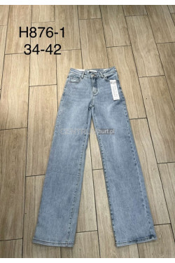 Jeansy damskie (34-42) H876-1
