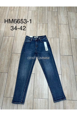 Jeansy damskie (34-42) HM6653-1