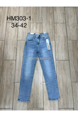 Jeansy damskie (34-42) HM303-1