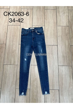 Jeansy damskie (34-42) CK2063-6