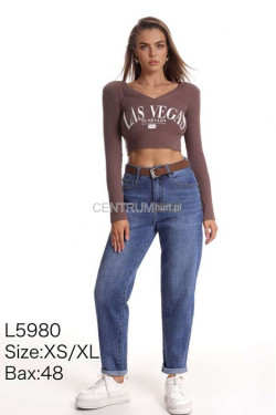 Jeansy damskie (XS-XL) L5980