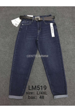 Jeansy damskie (L-4XL) LM519