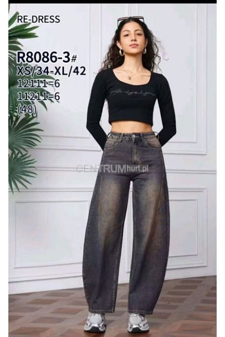 Jeansy damskie (34-42) 1