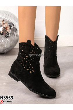 Buty damskie jesienne (36-41) NS559 Black
