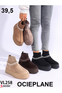 Buty damskie zimowe KOLOR DO WYBORU (36-41) Vl258