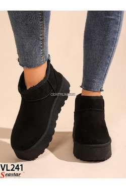 Buty damskie zimowe(36-41) VL241 Black
