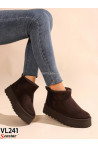 Buty damskie zimowe(36-41) VL241 beige