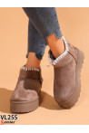 Buty damskie zimowe(36-41) VL255 Black