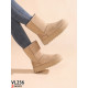 Buty damskie zimowe(36-41) VL255 Camel