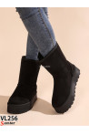Buty damskie zimowe(36-41) VL255 Camel
