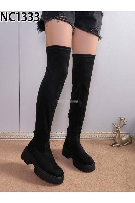 Buty damskie zimowe(36-41) NC1332 Black