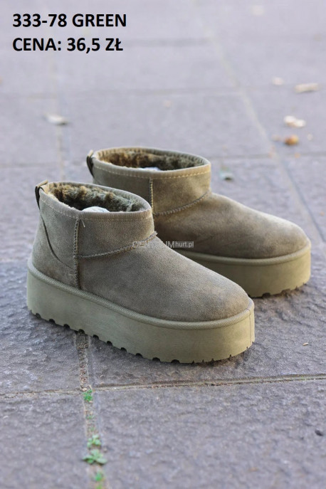 Buty damskie zimowe(36-41) VL256 Black