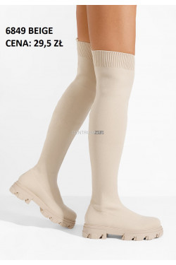 Buty damskie jesienne (36-41) 6849 Beige