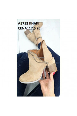 Buty damskie jesienne (36-41) A5713 Beige