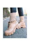 Buty damskie jesienne (36-41) A3726 Camel