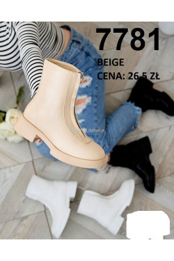 Buty damskie jesienne (36-41) 7781 Beige