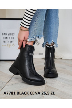 Buty damskie jesienne (36-41) 7781 Black