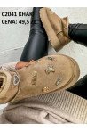 Buty damskie zimowe(36-41) C2041 Black