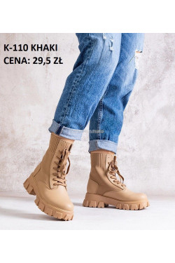 Buty damskie jesienne (36-41) K-110 Camel
