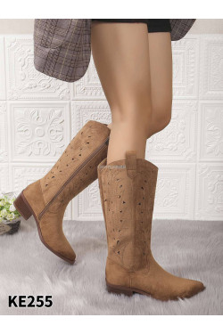 Buty damskie jesienne (36-41) KE255 Camel