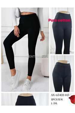 Leginsy damskie (L-3XL) AX-65403-145