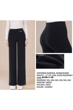 Spodnie damskie (3XL-6XL) 6119-1