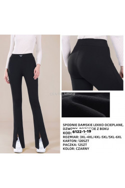 Spodnie damskie (3XL-6XL) 6122-1