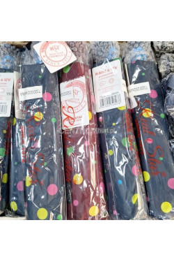 Parasol zmieniający kolor w groszki