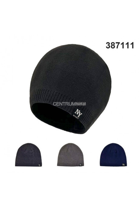Czapki męskie 387102