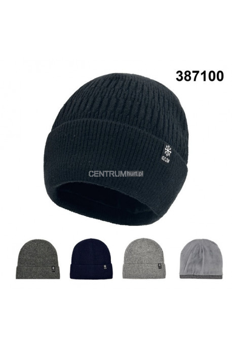 Czapki męskie 387099