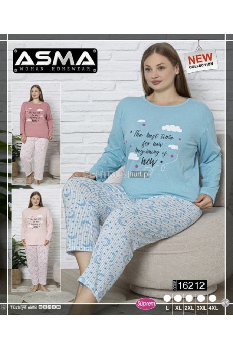 Piżama damska Turecka (L-4XL) 15853