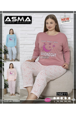 Piżama damska Turecka (L-4XL) 16211