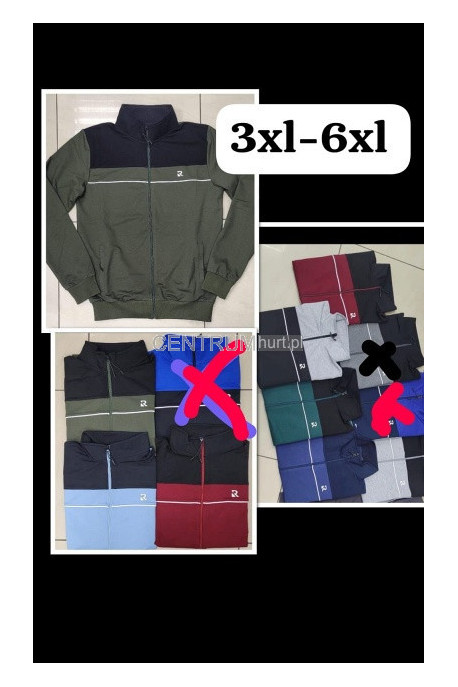 Bluza męska Turecka (3XL-6XL) 2507